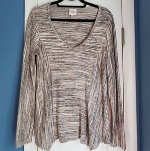 Super Soft Striped Flowy Sweater